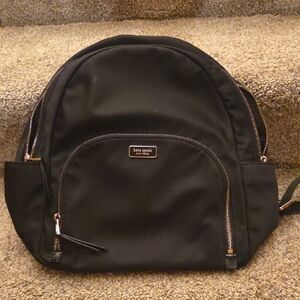 Kate Spade Black Backpack